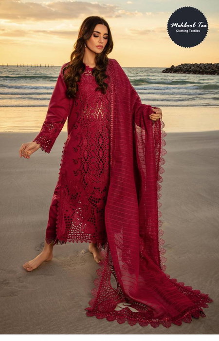 Mehboob Tex 1664 Rayon Embroidered Pakistani Salwar Suits Suppliers In India